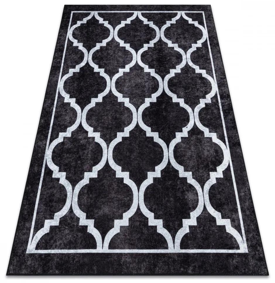 Kusový koberec Agase čierný 160x220cm