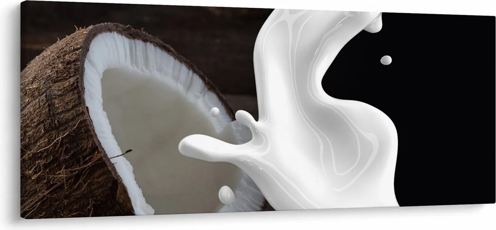Obraz - kokosové mlieko (120x50 cm)
