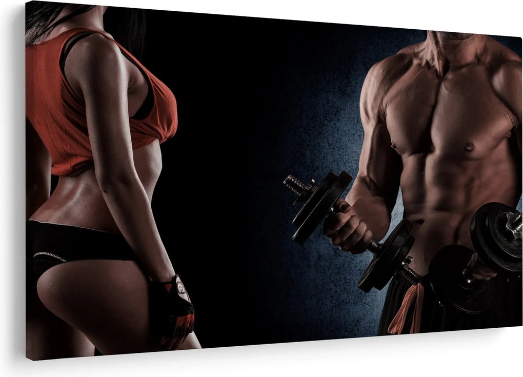 Obraz - Fitness (90x60 cm)