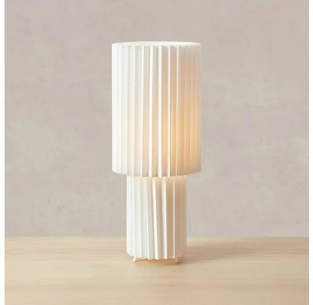 Markslöjd 108897 - Stolová lampa CATIS 1xE27/60W/230V 45 cm biela