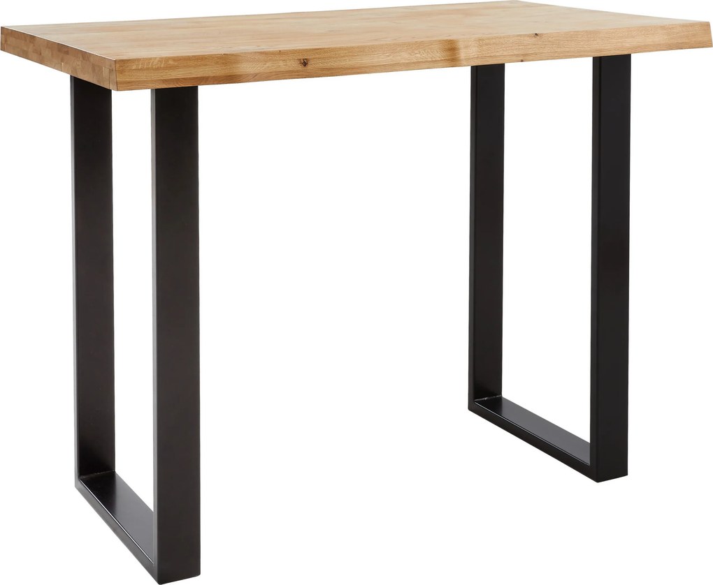 XXXLutz BAROVÝ STÔL, divoký dub, čierna, farba duba, 140/80/105 cm Landscape - Barový nábytok - 001416000503
