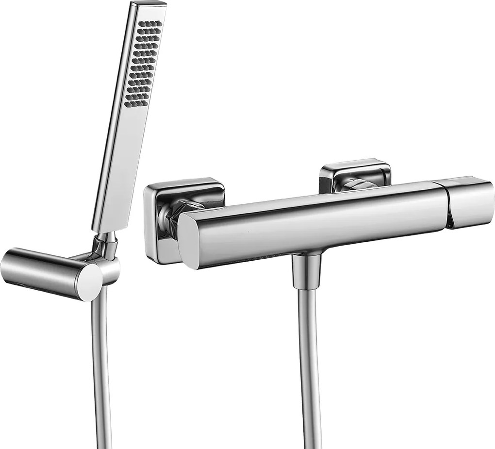 Laveo Sprchová batéria Tores so sprchovým setom - BVT_041D, chróm
