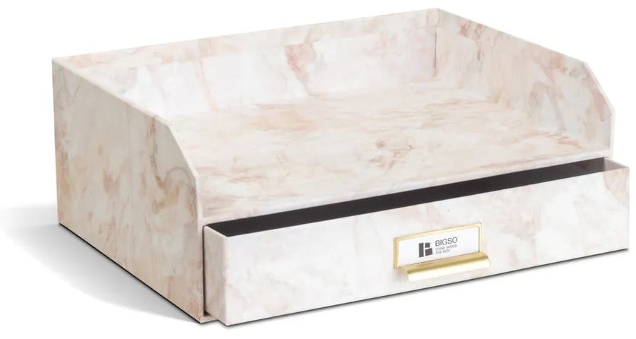 Kartónový organizér zásuvkový/na dokumenty Walter Paper Laminate – Bigso