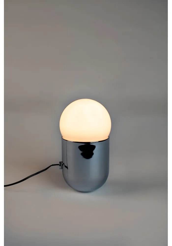 Stolová lampa v striebornej farbe Zuiver Gio