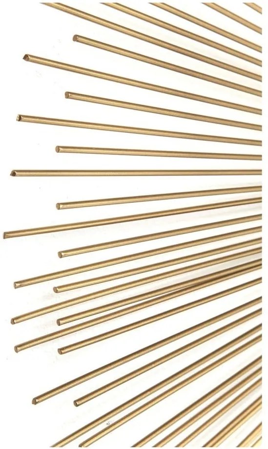 Nástenné zrkadlo Kare Design Sunbeam, ø 90 cm
