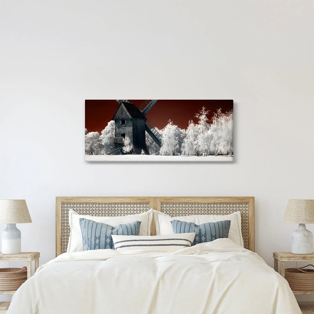 Obraz mlyna (120x50 cm)