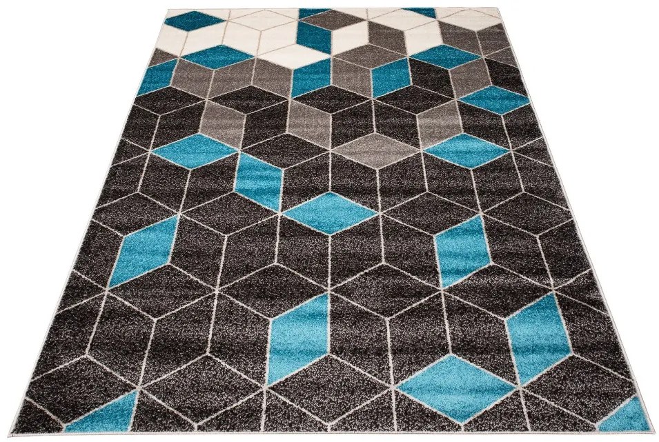 Moderný koberec s geometrickým vzorom Šírka: 160 cm | Dĺžka: 230 cm