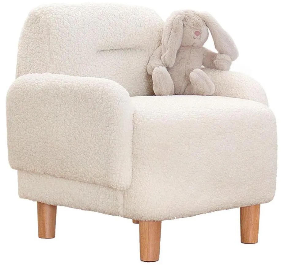 Detské kreslo LORY biele