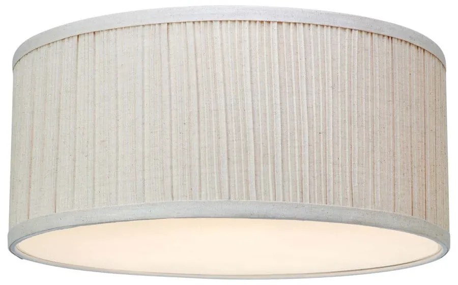 Béžové stropné svietidlo s textilným tienidlom Lux – Markslöjd