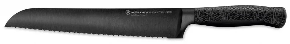 Wüsthof - Kuchynský nôž na chleba PERFORMER 23 cm čierna