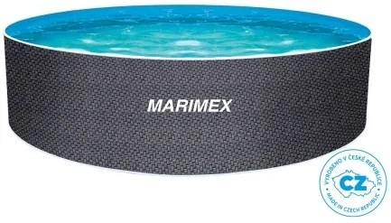 Marimex | Bazén Marimex Orlando 3,66x1,22 m bez filtrácie- motív RATAN | 10340263