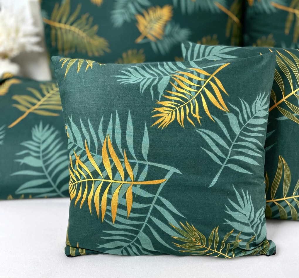 INTERMEDIC SK Posteľná obliečka Beach - zelená na vankúšik 40x40 cm