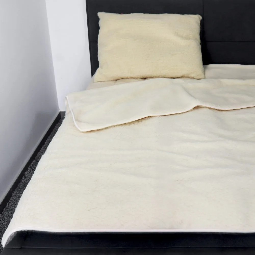 2G Lipov Súprava Merino ovčia vlna - 135x200 / 50x70 cm