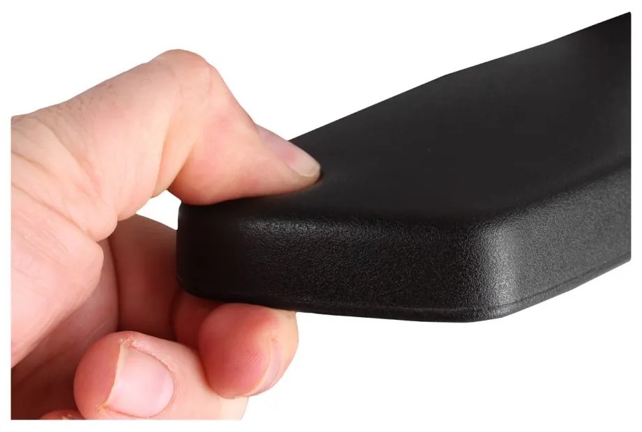 Kancelárska ergonomická stolička Neoseat NOVELO — sieť / látka, čierna, nosnosť 150 kg