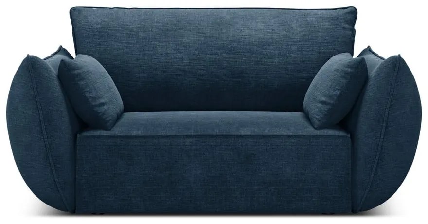 Tmavomodré kreslo Vanda - Mazzini Sofas