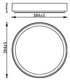 Philips - LED Stmievateľné stropné svietidlo HANNO LED/24W/230V 2700K biela