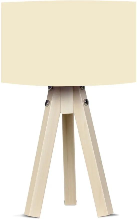 BonamiStolová lampa s béžovým tienidlom Kate Louise Naturel