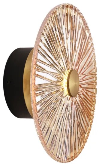 MAXLIGHT W0355 - LED Nástenné svietidlo ALLURE LED/5W/230V pr. 28 cm zlatá