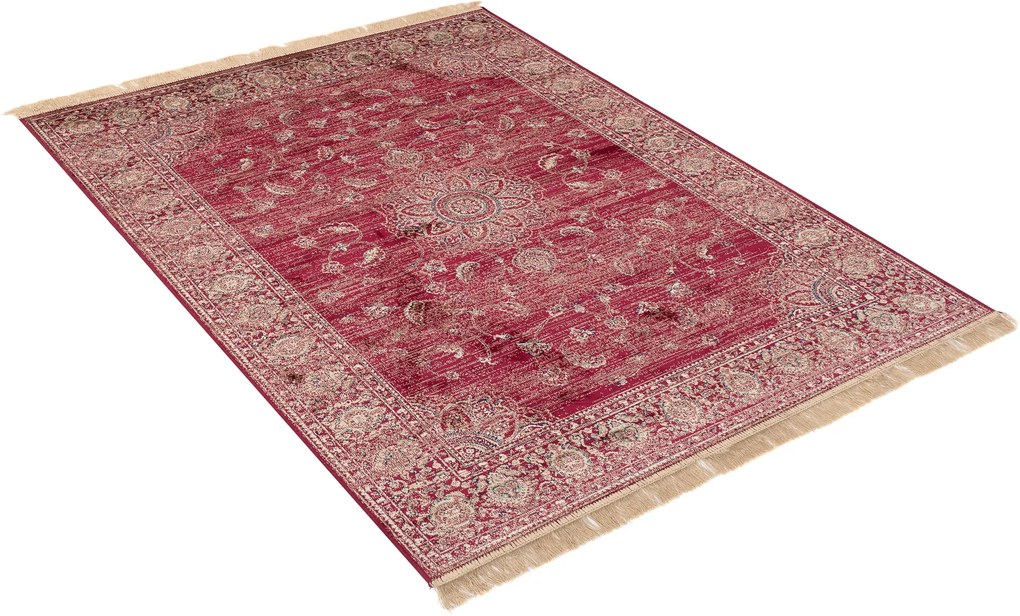 TA Koberec Isphahan 84281/43 Červená Rozmer: 80x220 cm