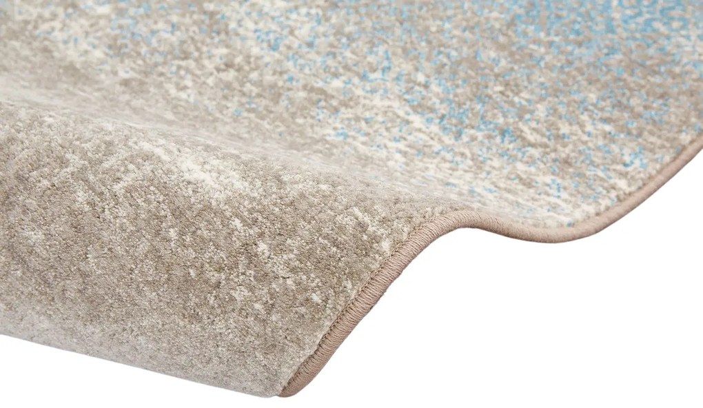 Osta, Kusový koberec Patina 41048/500, 120x170, modrá, chodba / predsieň