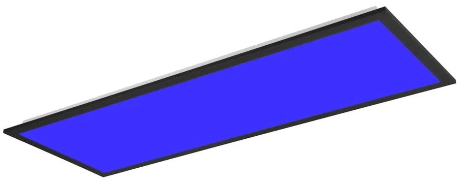 Čierne LED stropné svietidlo 29.5x80 cm Beta – Trio