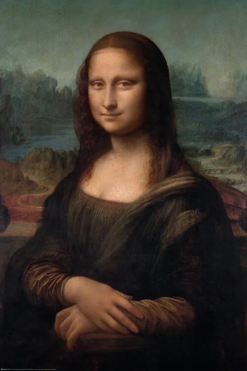 Plagát, Obraz - Mona Lisa, Leonardo Da Vinci