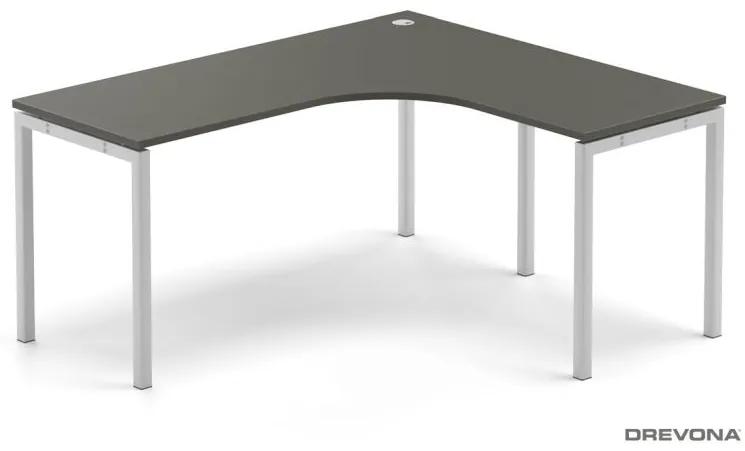 Drevona, PC stôl, REA PLAY, RP-SRK-1600, graphite