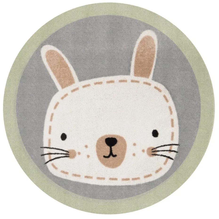 Detský koberec Zala Living Rabbit, ⌀ 100 cm