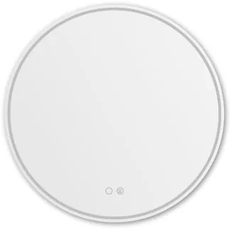 Zuma Line D3004-60-LED Kúp. zrkadlo s podsv. 24W/230V 3000/4000/6000K IP44 biela