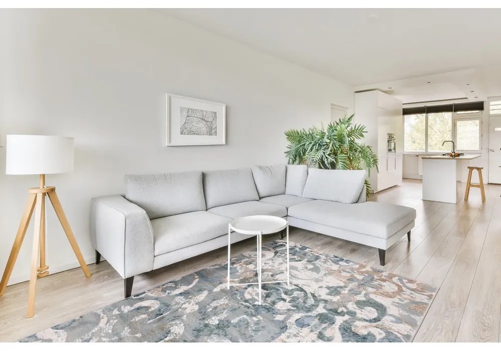 Koberec v mentolovej farbe 133x190 cm Lida Santi – FD