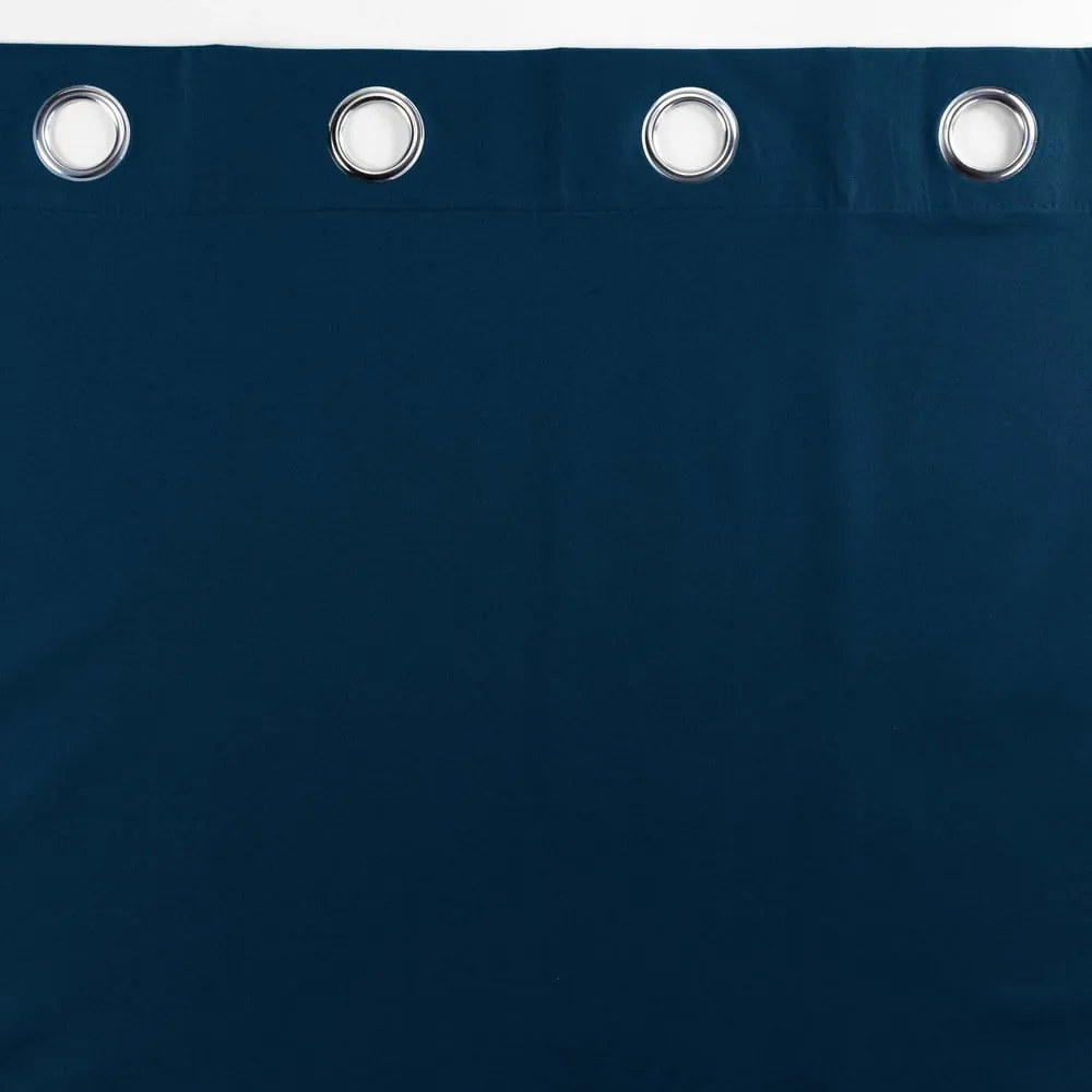 Tmavomodrý zatemňovací záves z mikrovlákna 140x260 cm Obscure – douceur d'intérieur