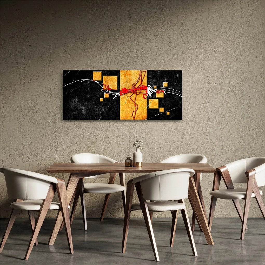 Abstraktný obraz - Tanečnice (120x50 cm)
