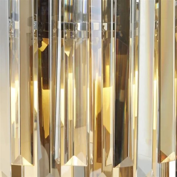 Searchlight 9832-2CC - Nástenné svietidlo CLARISSA 2xE14/40W/230V