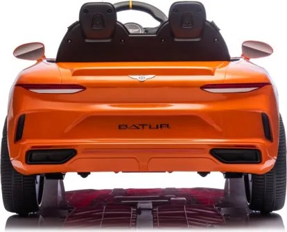 Detské elektrické autíčko Bentley Batur kabriolet oranžové
