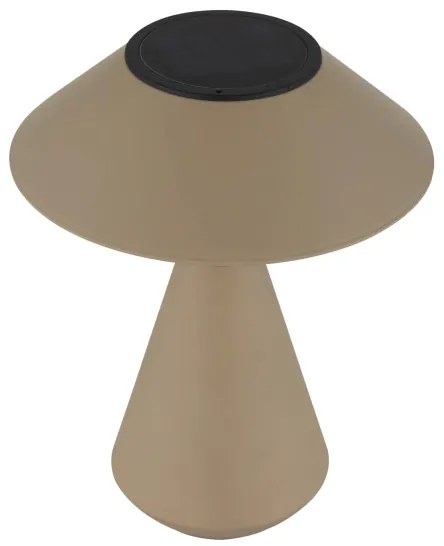 Globo 36639S - LED Solárna lampa 10xLED/0,06W/1,2V IP44 hnedá