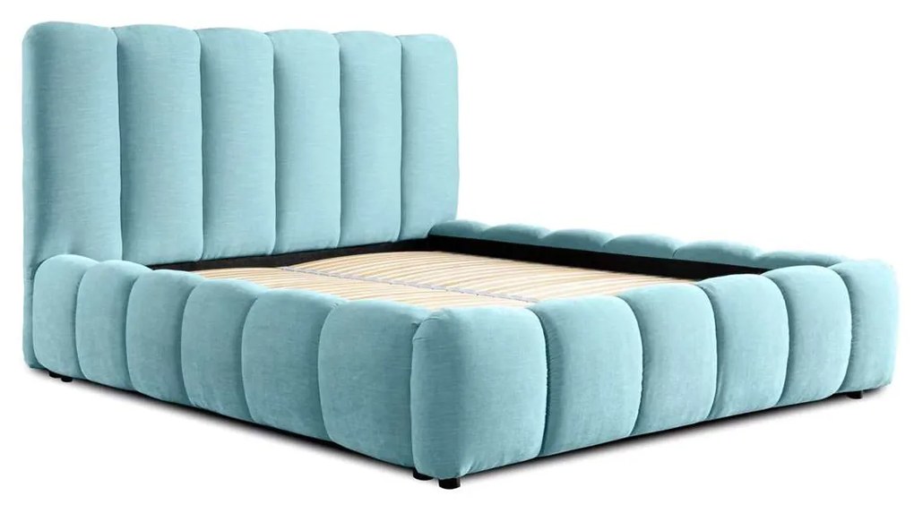 Dizajnová čalúnená posteľ KAREN 140 x 200 cm