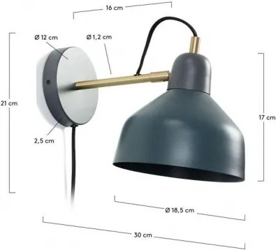 OLIMPIA nástenná lampa