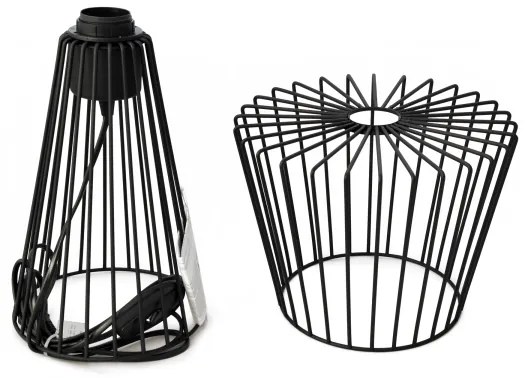 Stolná lampa TORRI 1xE27/15W/230V čierna