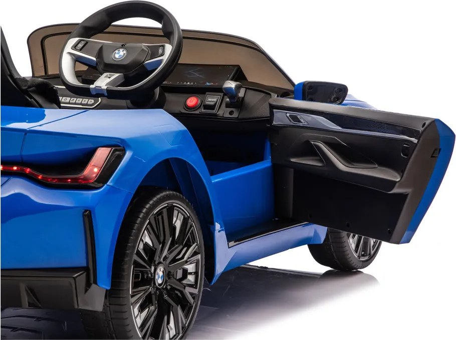 LEAN CARS BMW i4 4x4 batéria auto JE1009 modrá