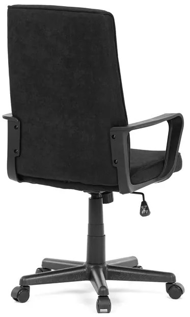 Autronic BONTEC Kancelárska stolička, hojdací mechanizmus, čierna látka, KA-L607 BK2 Farba: Čierna