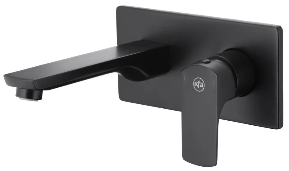 KFA Armatura 5539-810-81- Umývadlová batéria na podom. inšt. MOKAIT mosadz/čierna