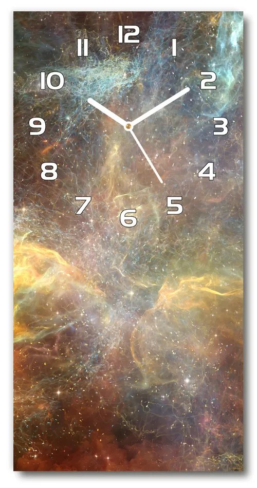 Moderné hodiny nástenné Vesmír pl_zsp_30x60_f_75279379