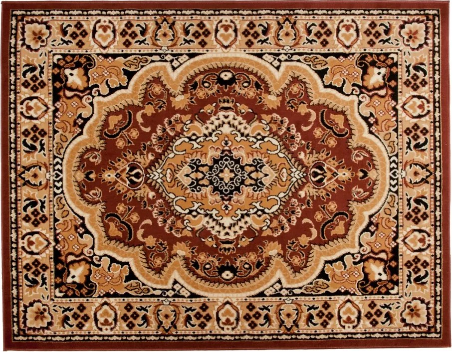 TA Koberec E951A HNEDÝ ATLAS PP Rozmer: 80x150 cm