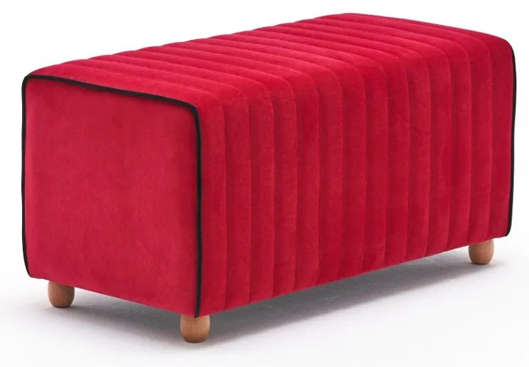 Stolička Mabel Pouf Red