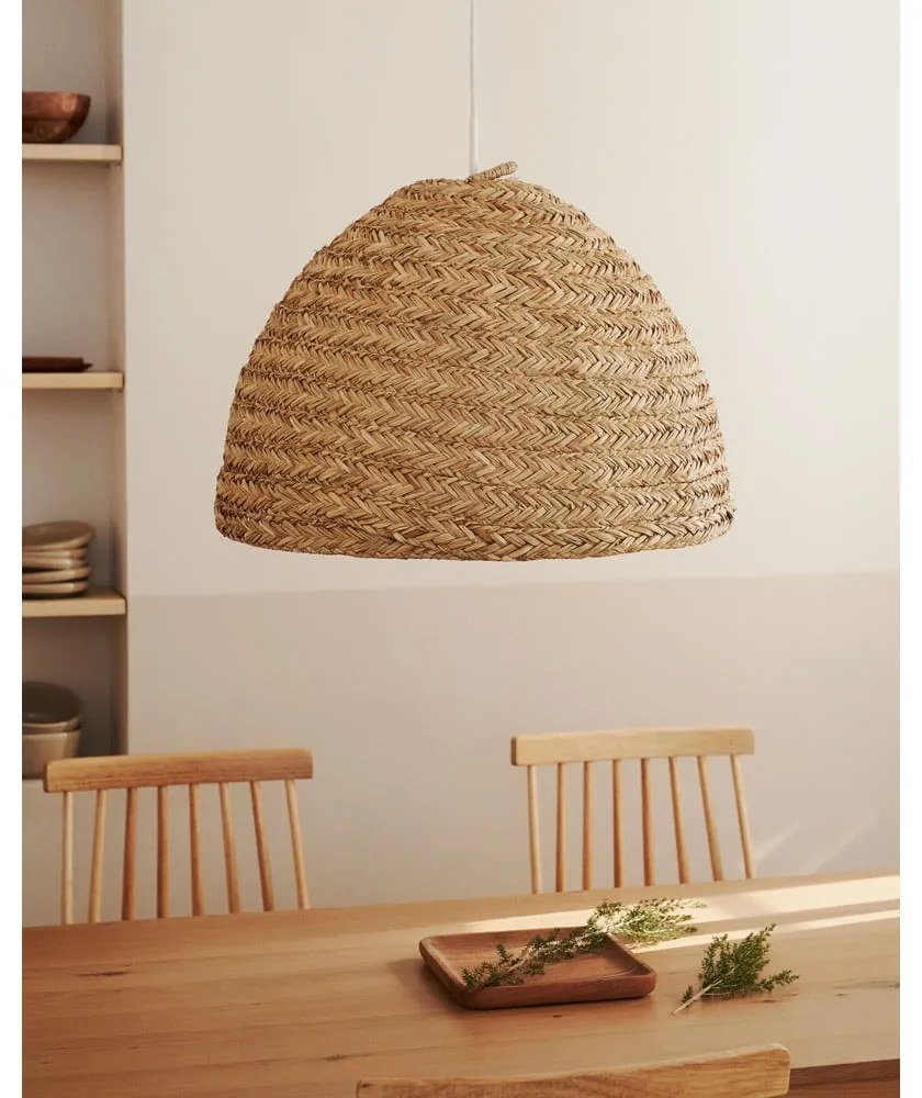 Rozkladací jedálenský stôl s doskou v dubovom dekore v prírodnej farbe 80x160 cm Yain – Kave Home