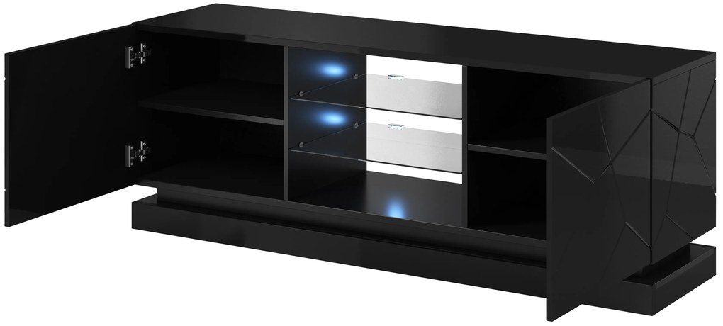 Cama Biely stolík pod TV Qiu 160