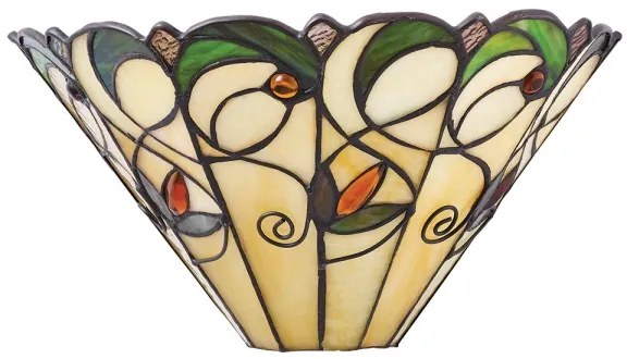 Endon 64198 - Nástenné svietidlo Tiffany JAMELIA 1xE14/40W/230V