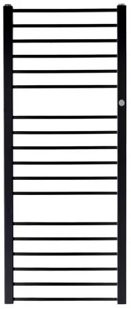 HOPA Piko kombinovaný radiátor 72,9x43 cm čierny matný RADPIK407031