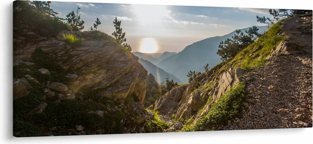 Obraz - Hora Olymp (120x50 cm)