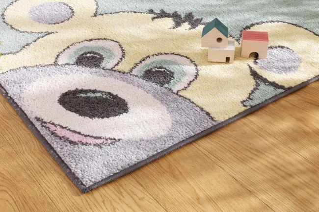 Detský koberec Funky Top Tig mätový